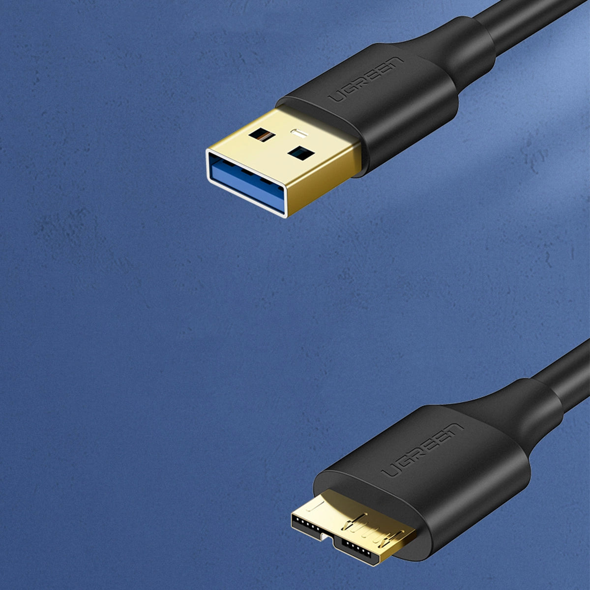 USB 3.0 to Micro USB Cable | 5Gbps SuperSpeed 1M Black - MIZO.at