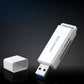 USB 3.0 Kartenleser – Tragbar TF SD Speicherkarten Adapter Weiß - MIZO.at
