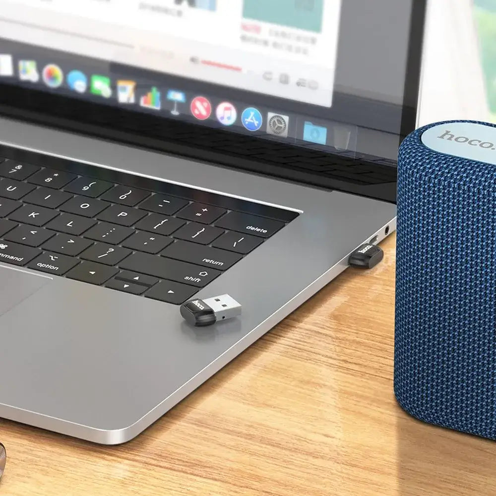 Hoco UA18 Bluetooth Adapter USB-A Wireless Dongle Schwarz - MIZO.at