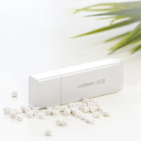 USB 3.0 Card Reader | Portable TF/SD Memory Card Adapter White - MIZO.at