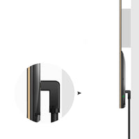 90° Angled HDMI Cable | 4K 1M Black Right Angle HDMI - MIZO.at