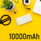 Wozinsky Powerbank 10.000 mAh Weiß – Ultraleichtes Dual-USB-Ladegerät - MIZO.at