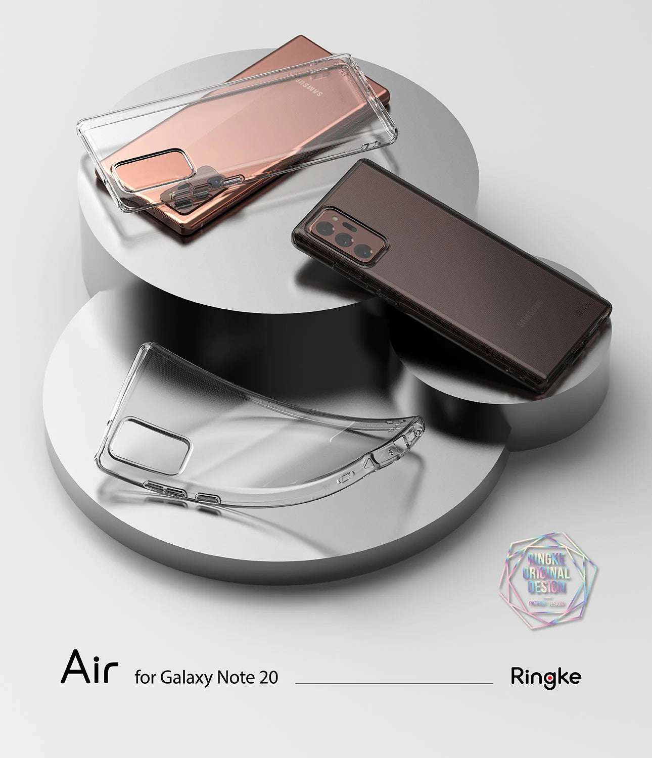 Galaxy Note 20 Case Air Smoke Black | Slim & Durable Protection - MIZO.at