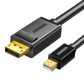 Mini DisplayPort zu DisplayPort Kabel – 1.5m Schwarz Videokabel - MIZO.at