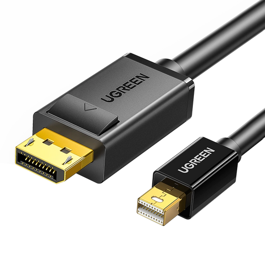 Mini DisplayPort to DisplayPort Cable | 1.5M Black Video Cable - MIZO.at