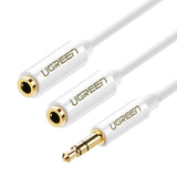 Mini Jack Audio Splitter – 3.5mm Dual Kopfhörer Adapter - MIZO.at
