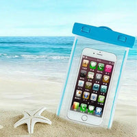 Wasserdichte Handyhülle für Pool, Strand & Kajak – Blau - MIZO.at