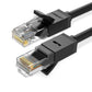 CAT 6 Ethernet Kabel 8m – 1000Mbps Netzwerk LAN Kabel Schwarz - MIZO.at