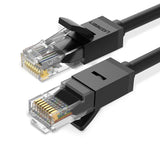 CAT 6 Ethernet Kabel 8m – 1000Mbps Netzwerk LAN Kabel Schwarz - MIZO.at