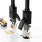 CAT 6 Ethernet Kabel 8m – 1000Mbps Netzwerk LAN Kabel Schwarz - MIZO.at