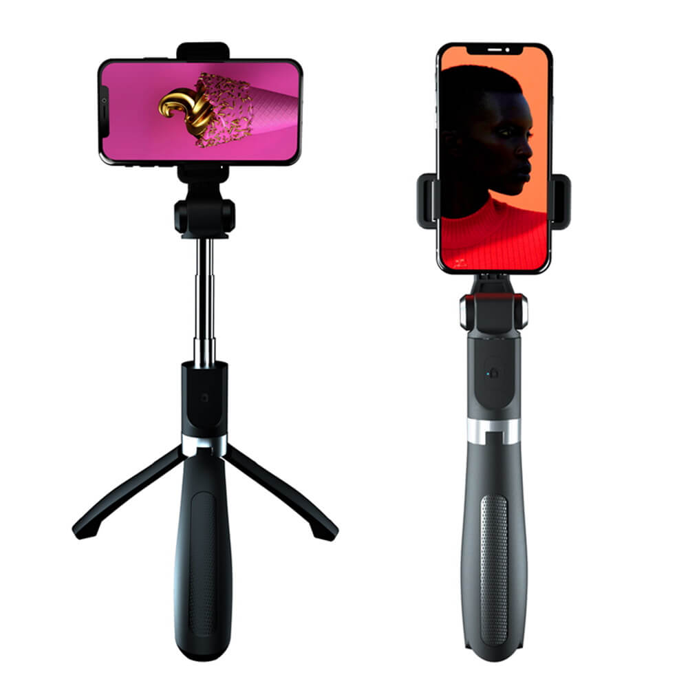 XO SS08 Bluetooth Selfie Stick | Tripod & Remote Black - MIZO.at