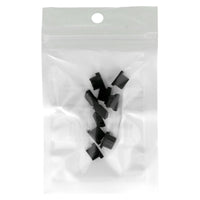 Micro USB Silicone Dust Plug (Black) | 5 Pieces - MIZO.at