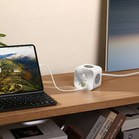 Baseus PowerCombo 7-in-1 Cube | Power Strip with USB & USB-C