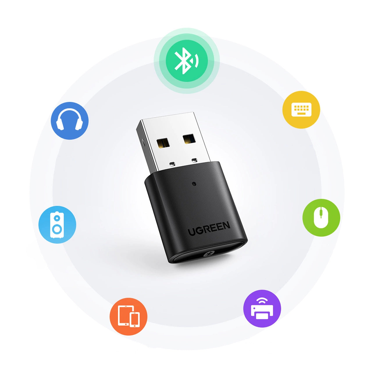 UGREEN Bluetooth 5.0 USB Adapter | Wireless Transmitter Receiver - MIZO.at