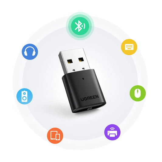 UGREEN Bluetooth 5.0 USB Adapter | Wireless Transmitter Receiver - MIZO.at
