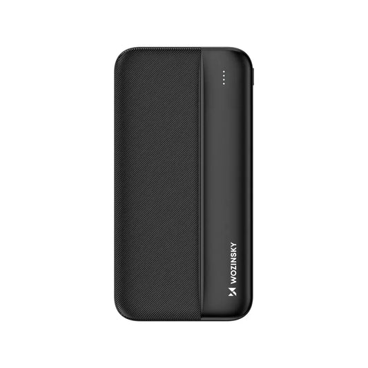 Wozinsky 10000mAh Powerbank Black | Dual USB Portable Charger - MIZO.at