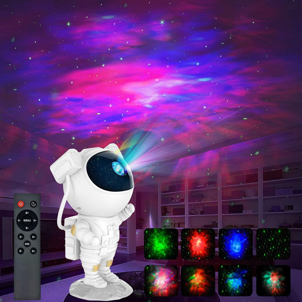 Ecobox LED Nachtlampe Sternprojektor Astronaut V1 - MIZO.at