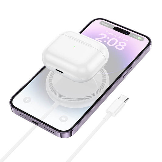 15W Magnetisches Induktionsladegerät BQ27 | Wireless Fast Charging Pad Weiß - MIZO.at