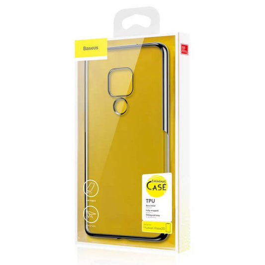 Baseus Huawei Mate 20 Case Shining – Schwarz Glänzend Schutz - MIZO.at
