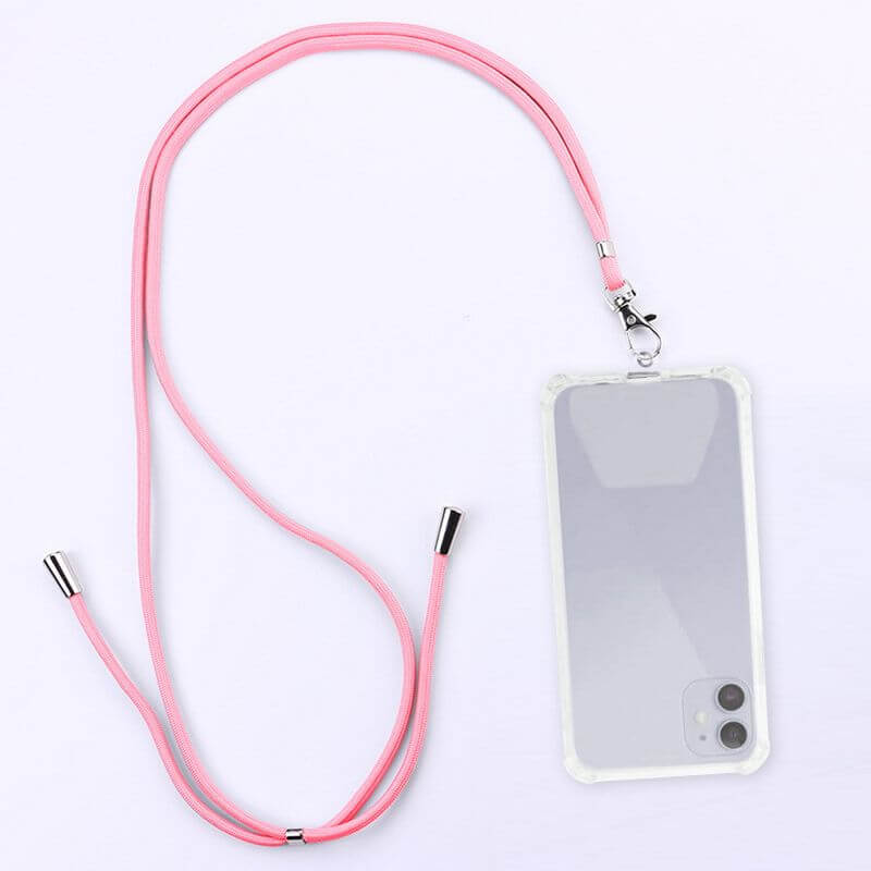 Universal Phone Lanyard | Adjustable Pink Cord 150 cm - MIZO.at