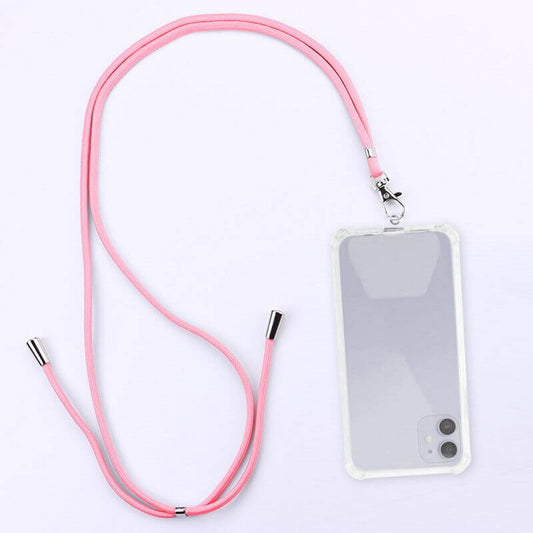 Universal Phone Lanyard | Adjustable Pink Cord 150 cm - MIZO.at