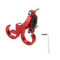 FS366 Doppel-Schleifen Einkaufshaken Rot – Aluminium für E-Scooter & Bike - MIZO.at