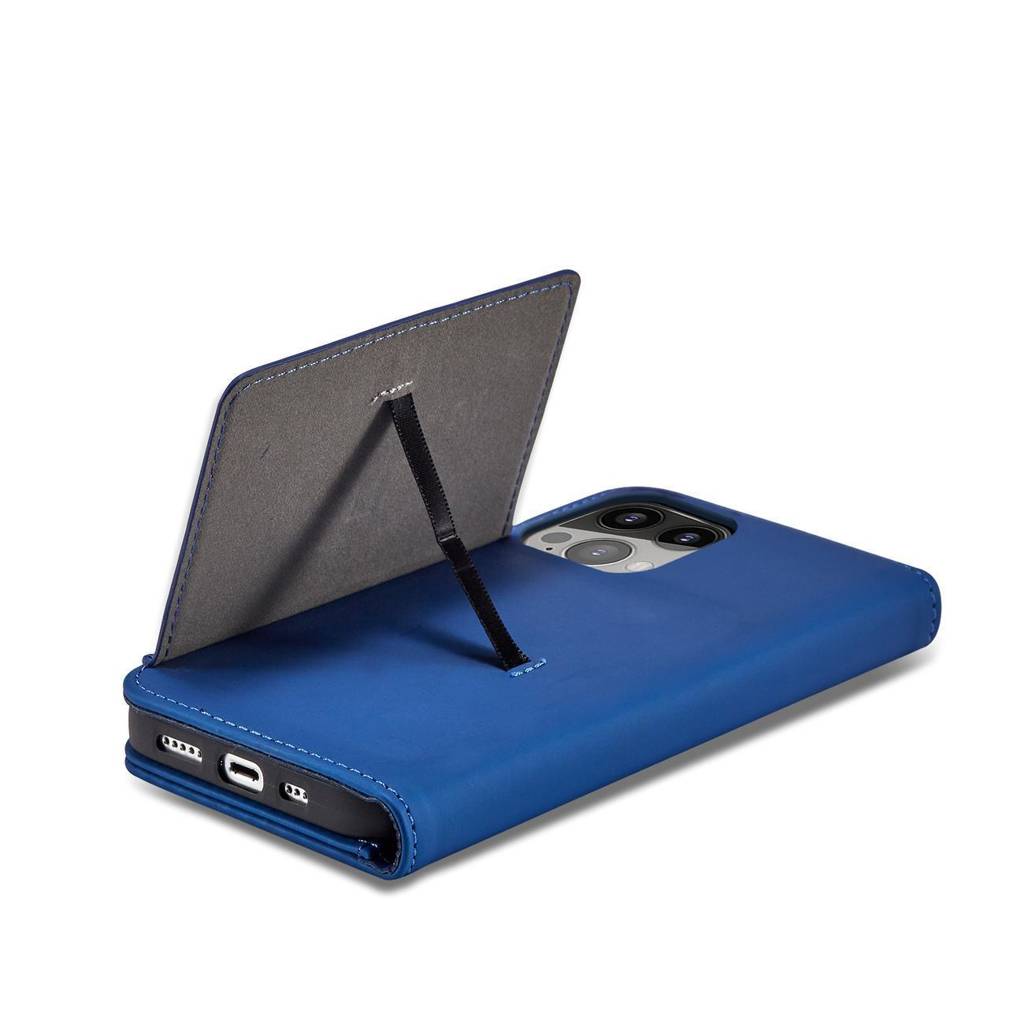 Samsung A54 Magnetic Flip Case | Card Holder Wallet Cover in Blue - MIZO.at