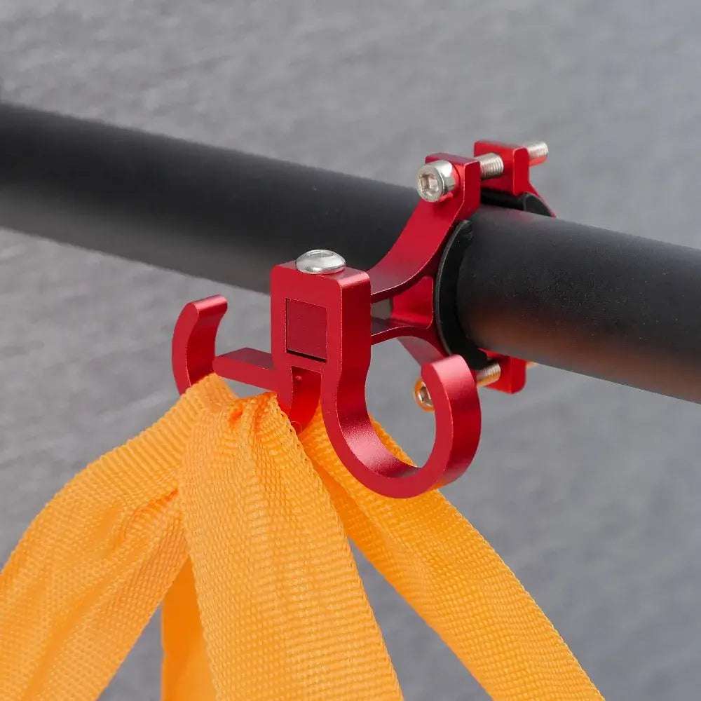 FS366 Double-Loop Shopping Hook for Bike/Scooter – Red