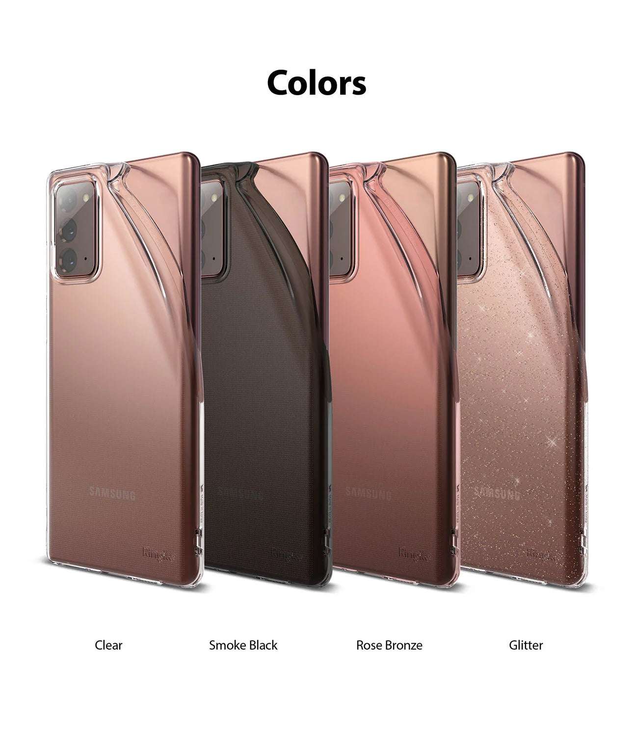 Galaxy Note 20 Case Air Smoke Black | Slim & Durable Protection - MIZO.at