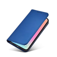 Samsung A54 Magnetic Flip Case | Card Holder Wallet Cover in Blue - MIZO.at