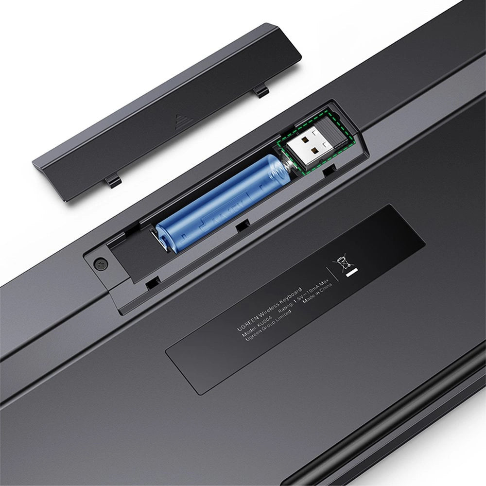 Ugreen Wireless Keyboard | Full-Size Layout, 2.4GHz Connectivity - MIZO.at