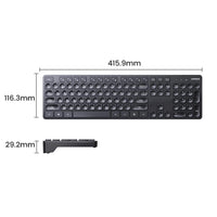 Ugreen Wireless Keyboard | Full-Size Layout, 2.4GHz Connectivity - MIZO.at
