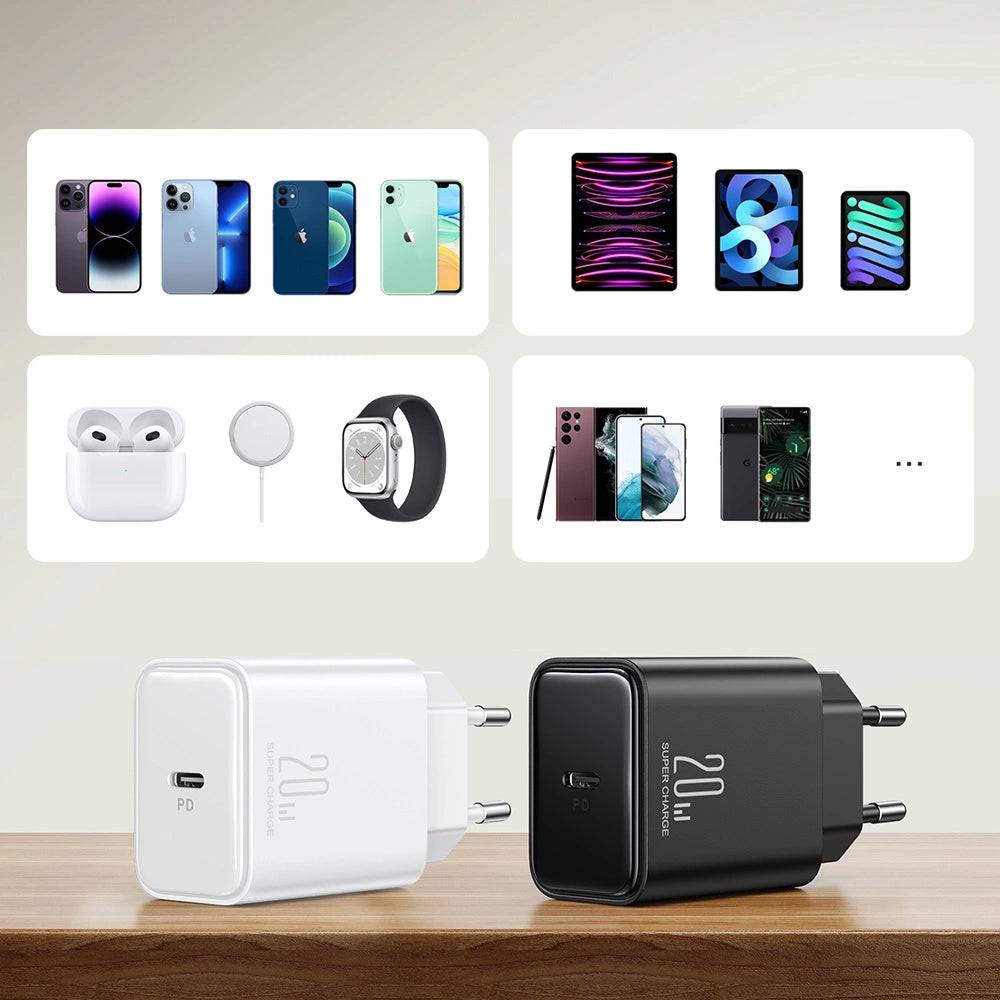 Joyroom TCF06 USB C Charger | 20W PD Fast Charging Adapter - MIZO.at