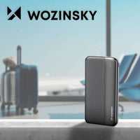 Wozinsky 10000mAh Powerbank Black | Dual USB Portable Charger