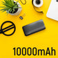 Wozinsky Powerbank 10.000 mAh Schwarz – Kompaktes Dual-USB-Ladegerät - MIZO.at