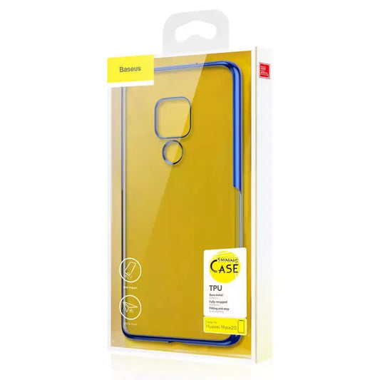 Baseus Huawei Mate 20 Case Shining – Blau Glänzend Premium - MIZO.at