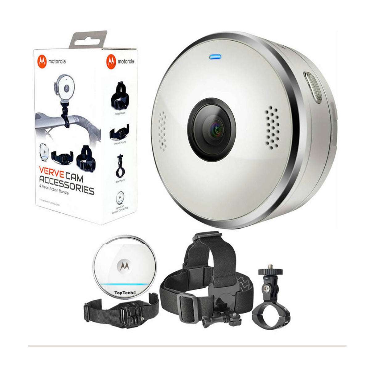 Motorola VerveCam Bundle | Waterproof 2.5K Sports Camera - MIZO.at