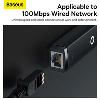 USB auf LAN Adapter RJ45 100Mbps Netzwerk Baseus Lite - MIZO.at