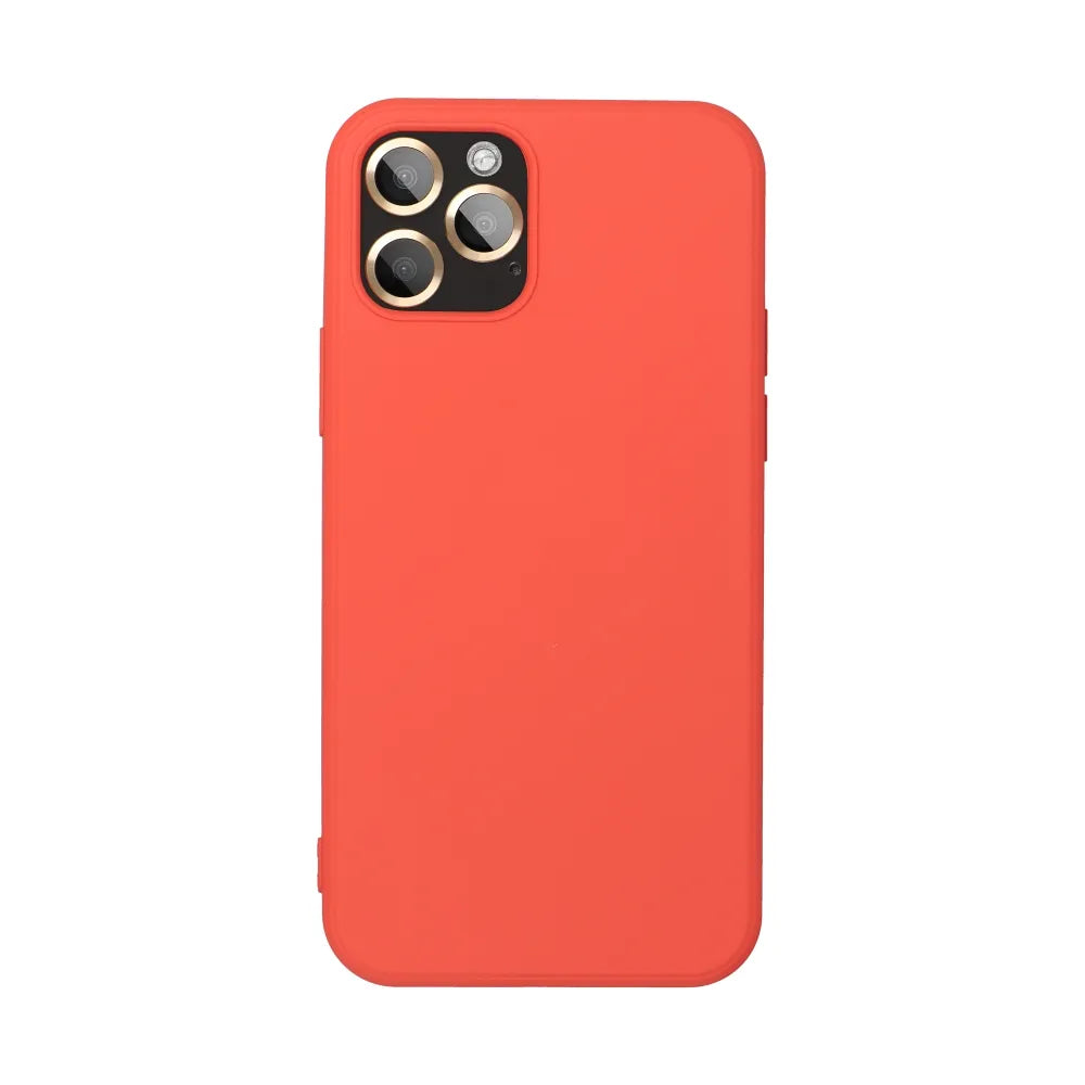 Silikon Case iPhone 14 Pfirsich Peach Soft - MIZO.at