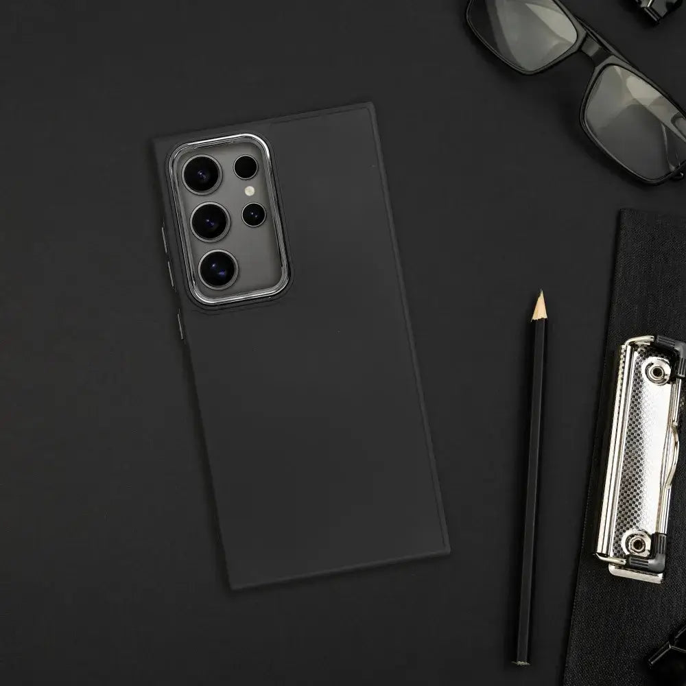 Samsung Galaxy S26 Frame Case Hülle Schwarz - MIZO.at