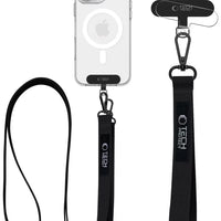 Tech-Protect C6S Rope Crossbody | Adjustable Phone Strap, Black - MIZO.at