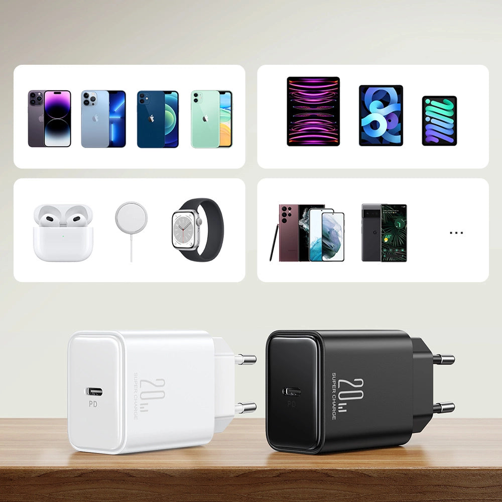 Joyroom 20W USB-C Charger | Efficient and Safe Fast Charging - MIZO.at