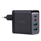 Joyroom GaN 67W Ladegerät (4 Ports: 2C+2A) inkl. USB-C Kabel (Schwarz) - MIZO.at
