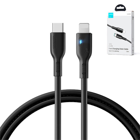 Joyroom USB-C auf Lightning Kabel – 20W Schnellladung 1,2m Schwarz - MIZO.at