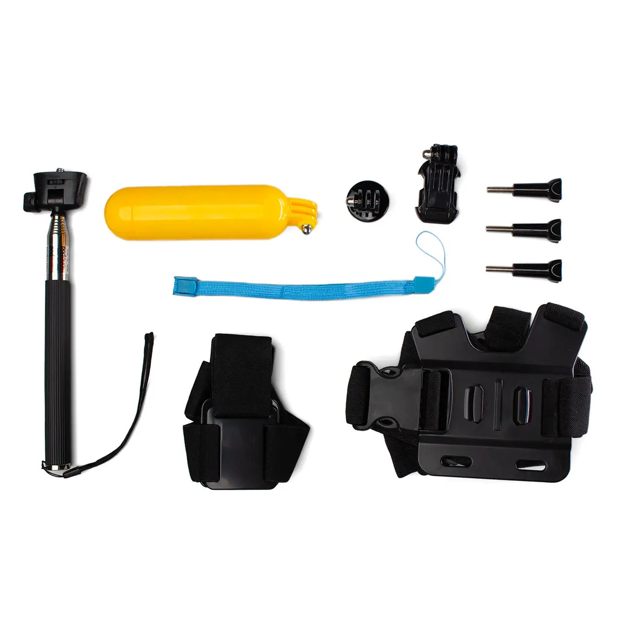 9-in-1 GoPro Accessory Kit | Multi-Mount Adventure Set - MIZO.at