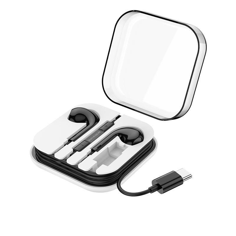 Type C Max Acoustic Headphones | Wired, 13mm Speaker, Volume Control - MIZO.at