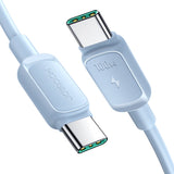 Joyroom USB-C auf USB-C Kabel – 100W Schnellladung 1,2m Blau - MIZO.at