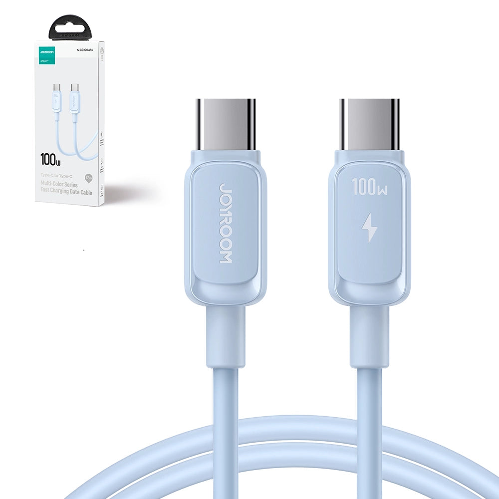 Joyroom 100W USB-C to USB-C Cable | Fast Charging 1.2m Blue - MIZO.at