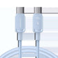 Joyroom USB-C auf USB-C Kabel – 100W Schnellladung 1,2m Blau - MIZO.at