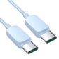 Joyroom USB-C auf USB-C Kabel – 100W Schnellladung 1,2m Blau - MIZO.at